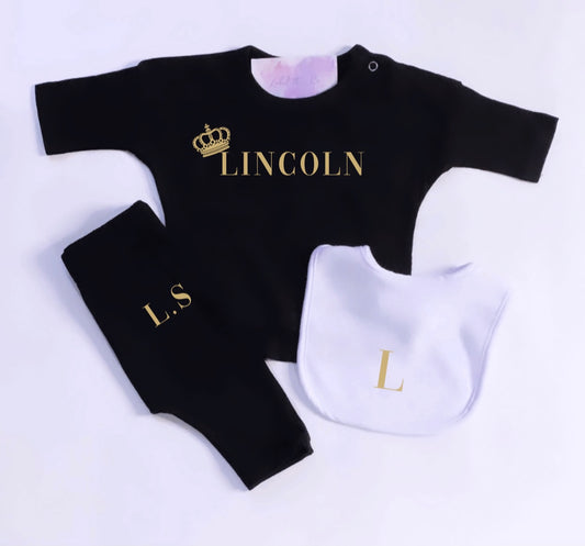 BABY LONG SLEEVE TEE & PANTS SET