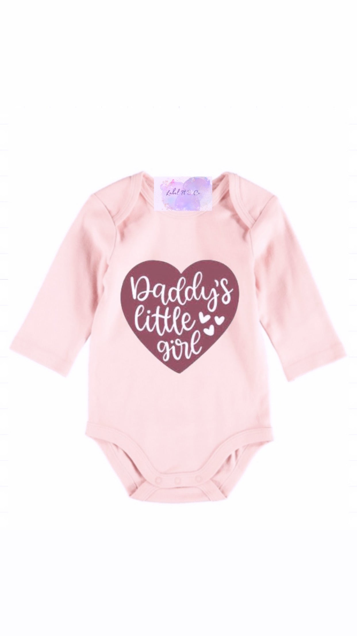 LONG SLEEVE BODYSUIT (ONE)-labelitco1.myshopify.com-BABY WEAR-label It & Co