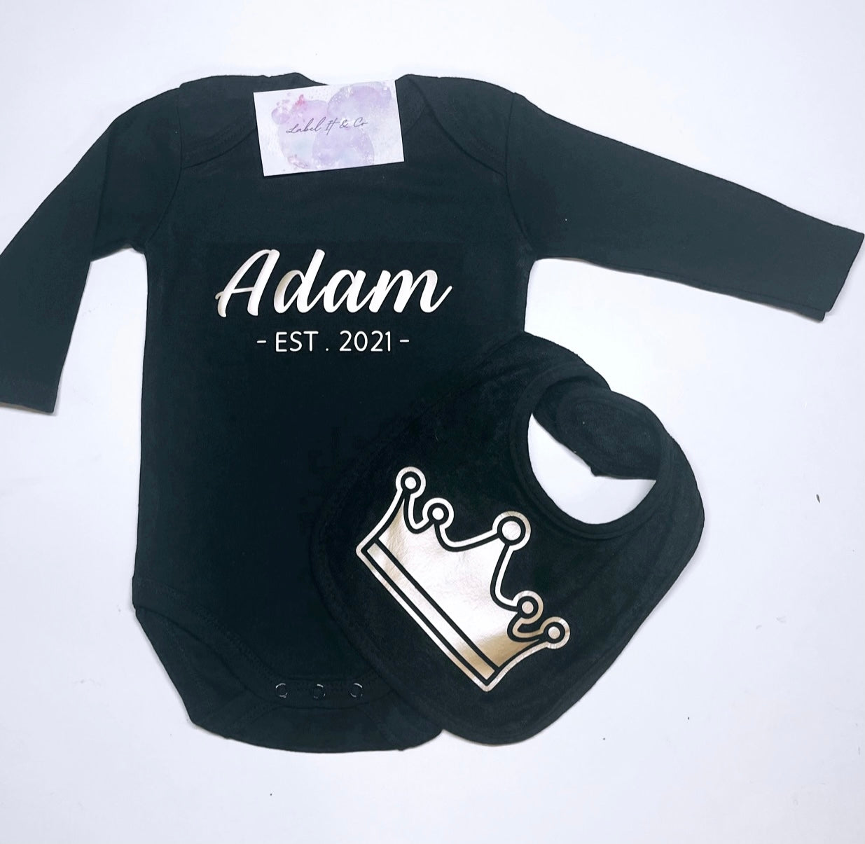 LONG SLEEVE BODYSUIT (ONE)-labelitco1.myshopify.com-BABY WEAR-label It & Co