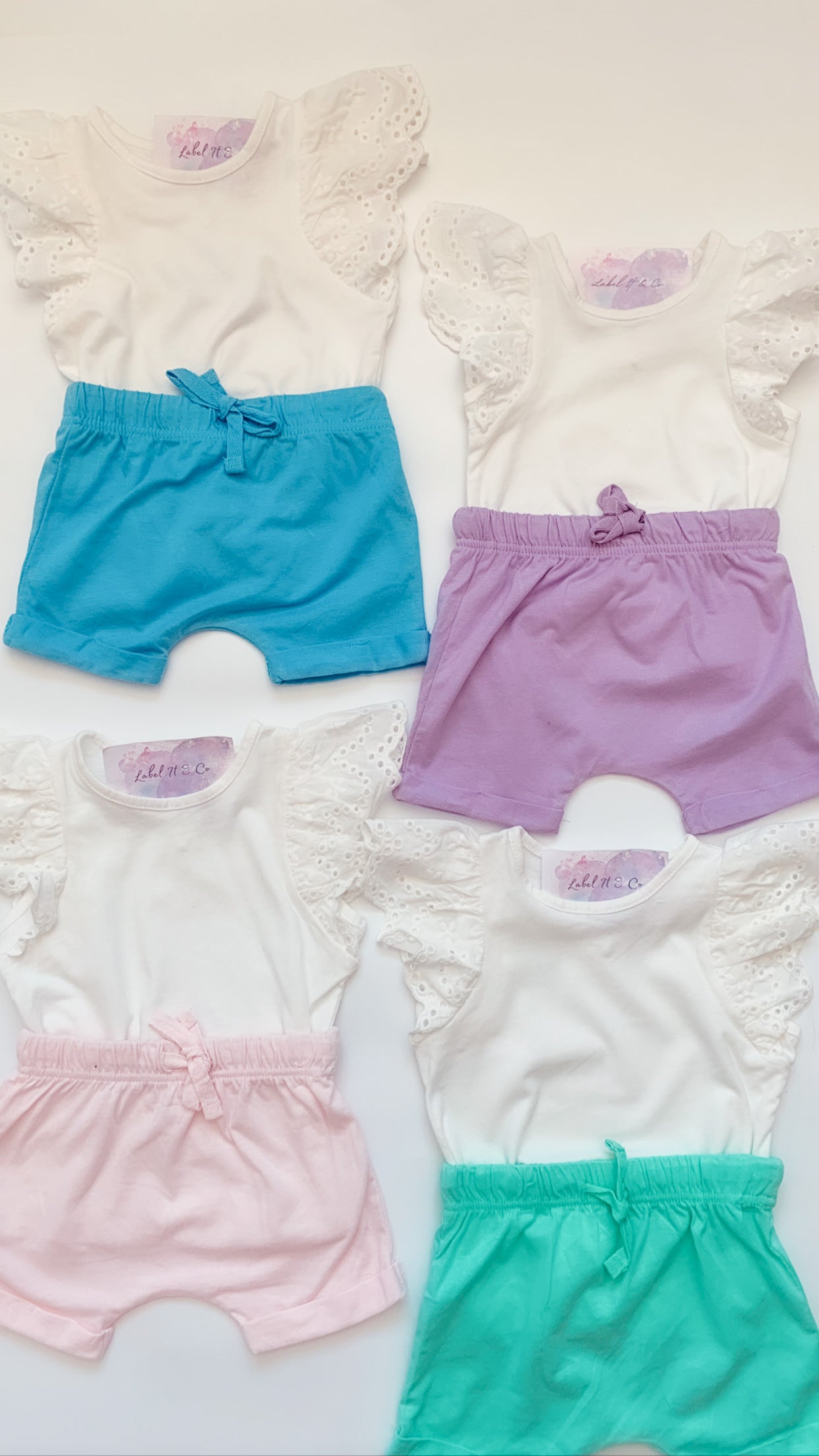 BABY GIRL ANGEL WING SET-labelitco1.myshopify.com-BABY WEAR-Label it and Co