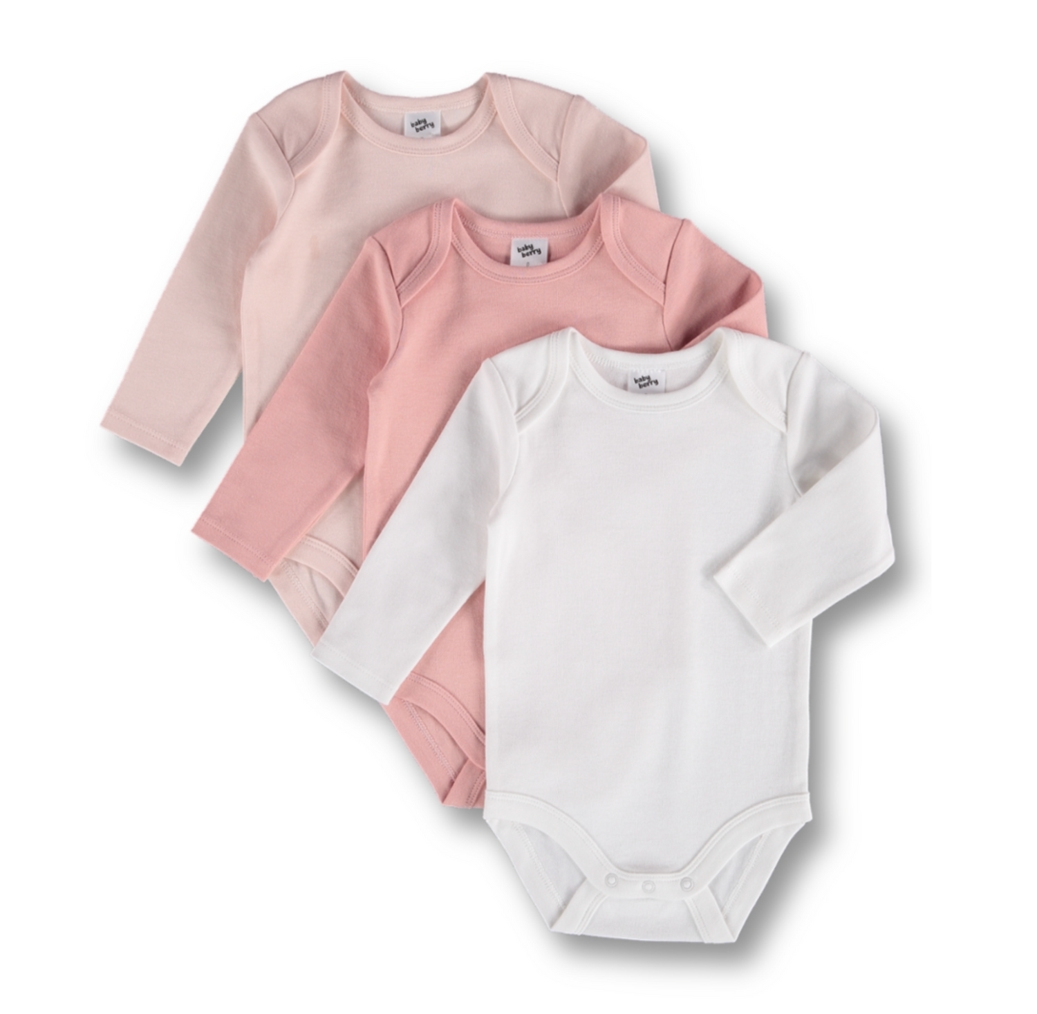 LONG SLEEVE BODYSUIT (3 PACK)-labelitco1.myshopify.com-BABY WEAR-label It & Co