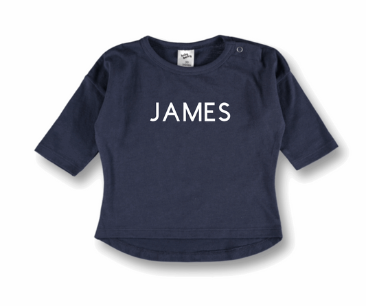 BABY LONG SLEEVE T-SHIRT-labelitco1.myshopify.com-BABY WEAR-label It & Co