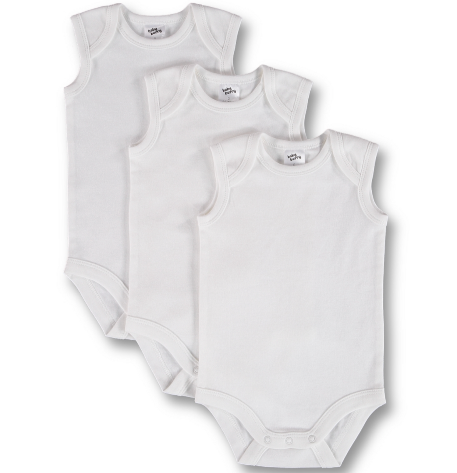 SINGLET BODYSUIT (3 PACK)-labelitco1.myshopify.com-BABY WEAR-label It & Co