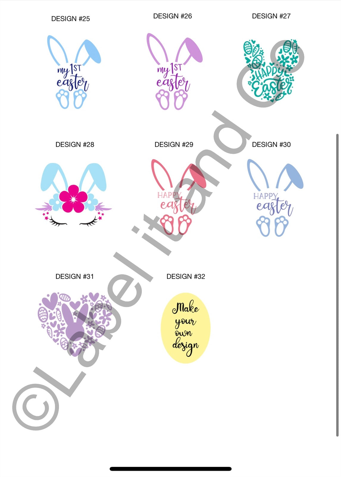 EASTER BABY BIB